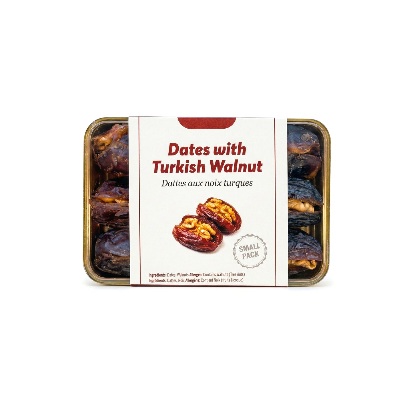 Dates with Turkish Walnut (Small Pack)