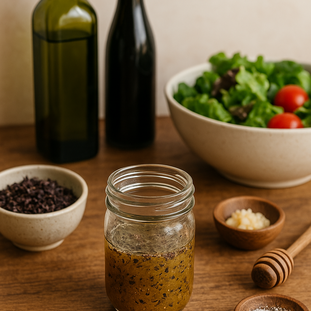 Purple Basil Salad Dressing