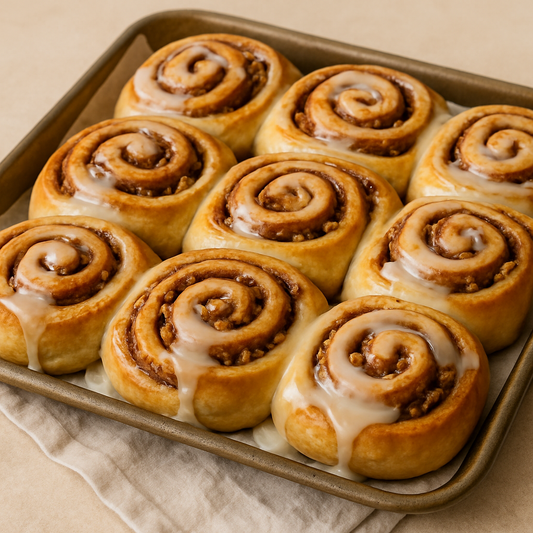 🍁 Maple Cinnamon Rolls 🍁