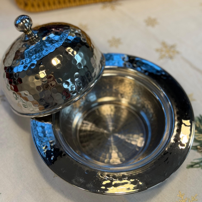 Copper Sugar Bowl with Lid