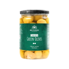 Cracked Green Olives