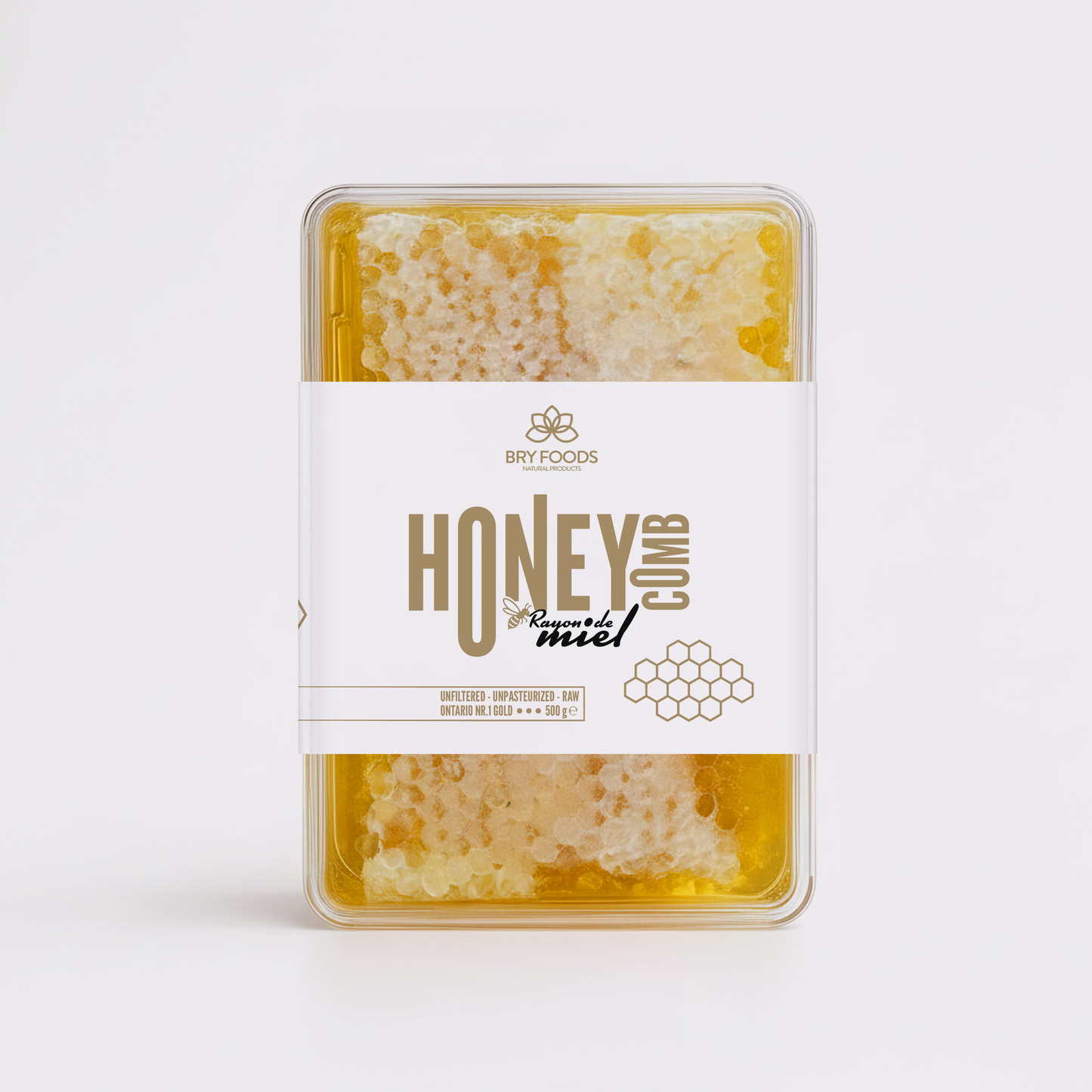 Ontario Raw Honeycomb - 500g