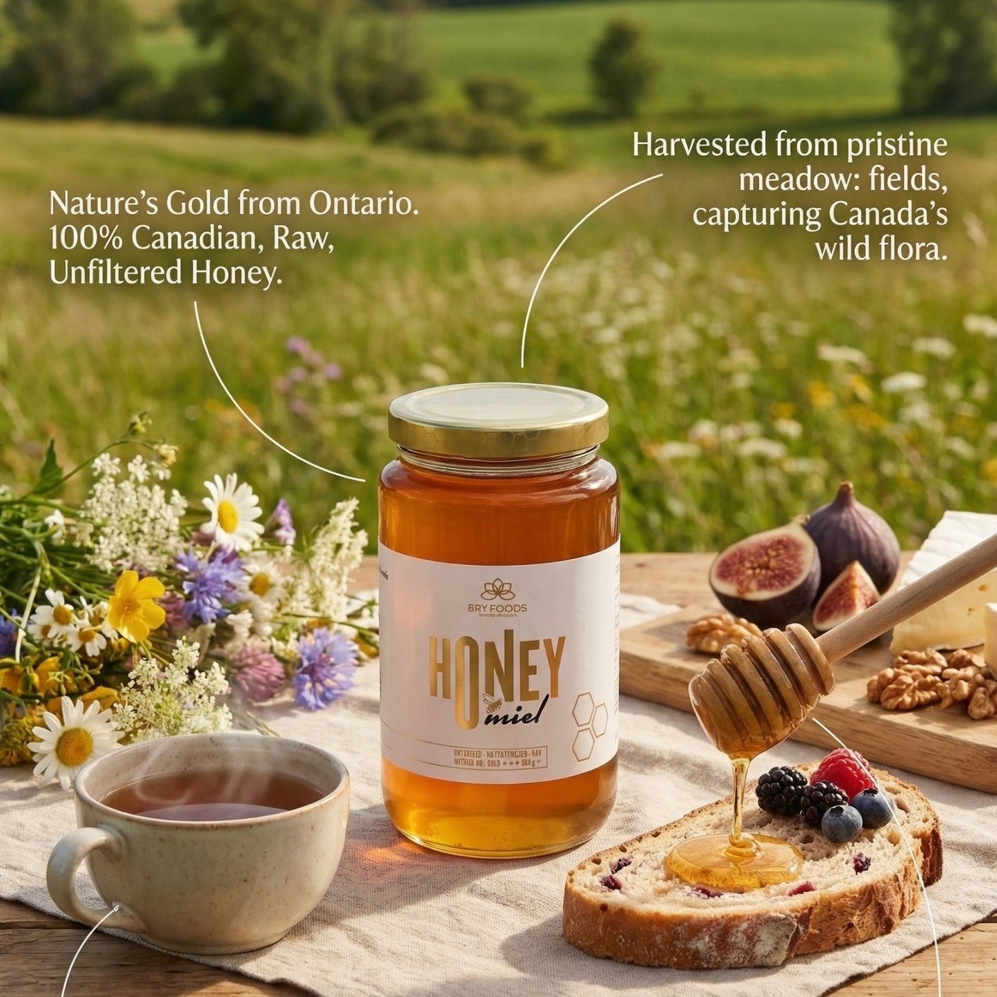Ontario Raw Honey - 500g